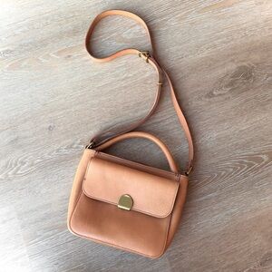 Madewell - The Mini Abroad Crossbody Bag - Desert Camel